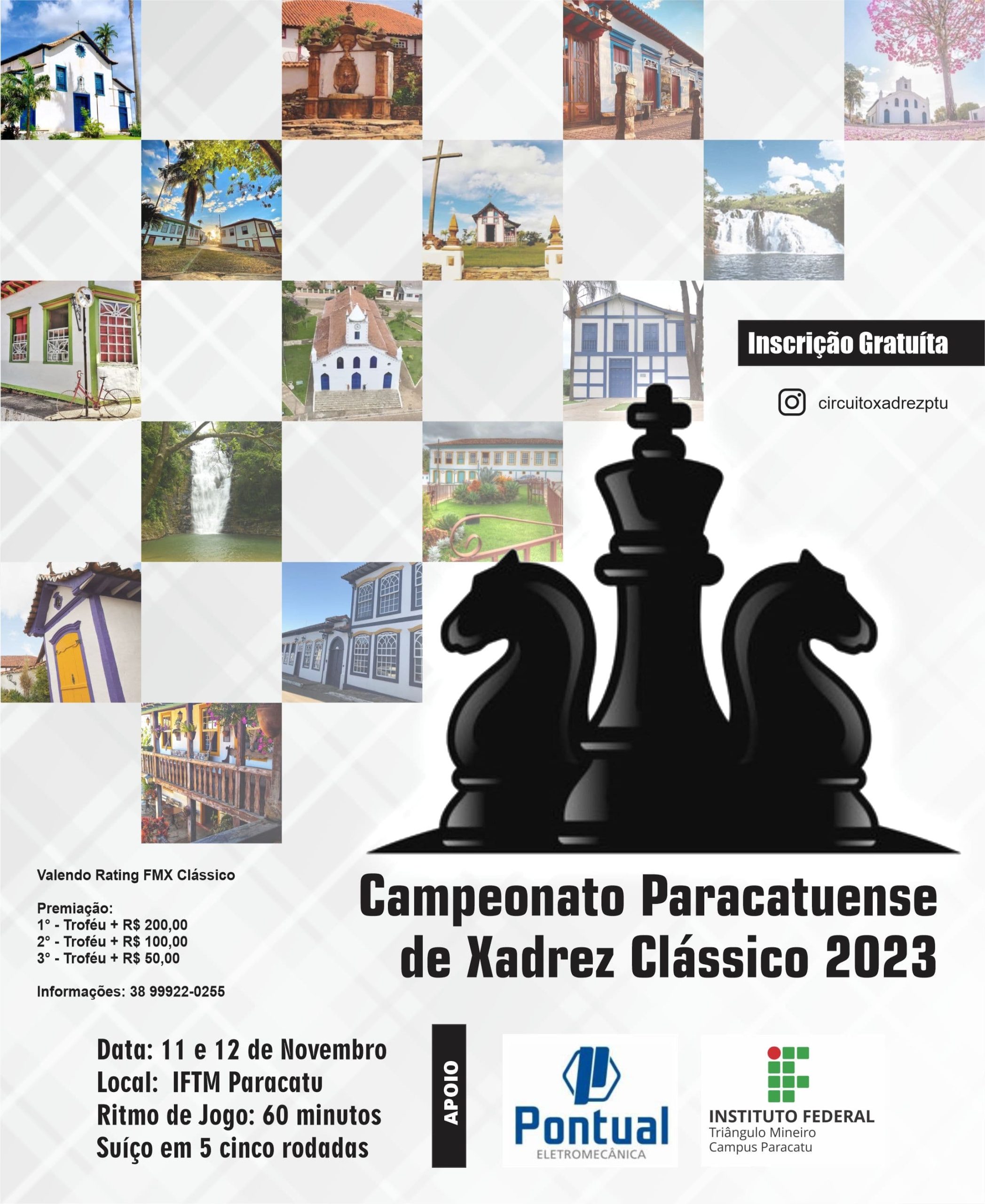 24/07/2022 – Circuito Paracatuense de Xadrez Rápido (Paracatu/MG) – FMX